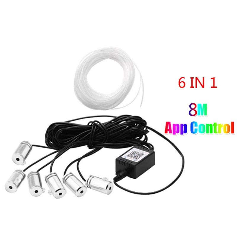 RGB LED Strip Light APP Bluetooth Control for Car Interior Atmosphere Light Lamp W91F
RGB LED Strip Light APP Bluetooth Control for Car Interior Atmosphere Light Lamp W91F