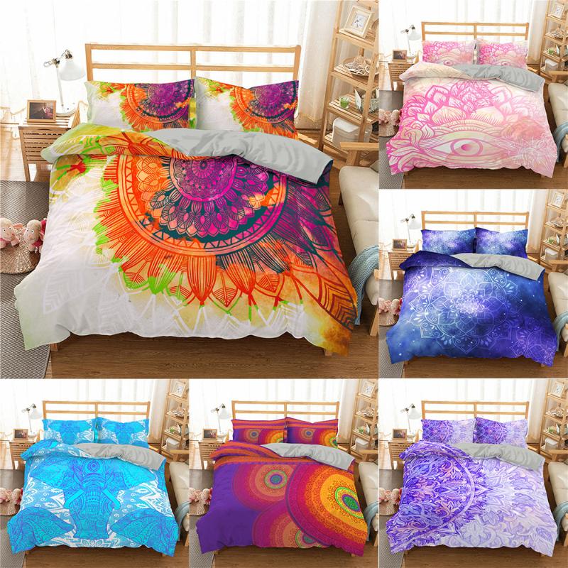 Homesky Mandala Bedding Set Bohemia Duvet Cover Sets Comforter Cover Soft Fabric Duvet Set King Queen Size Bed, Cd334-5
Homesky Mandala Bedding Set Bohemia Duvet Cover Sets Comforter Cover Soft Fabric Duvet Set King Queen Size Bed, Cd334-5