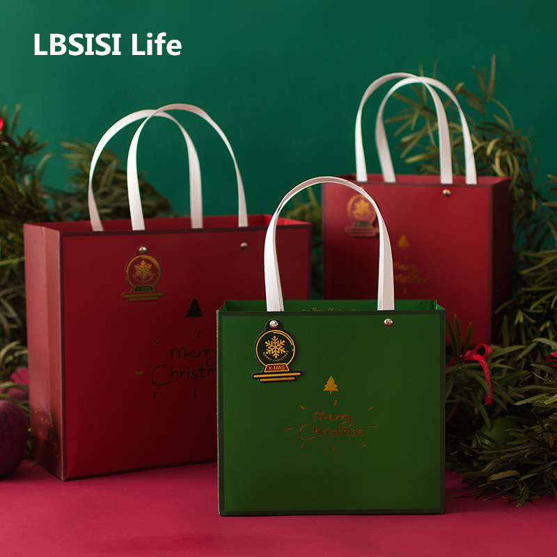 LBSISI Life 5pcs Merry Christmas Protable Paper Bags Red/Green New Year Gift Close Packaging Baby Shower Event Child Favor
LBSISI Life 5pcs Merry Christmas Protable Paper Bags Red/Green New Year Gift Close Packaging Baby Shower Event Child Favor