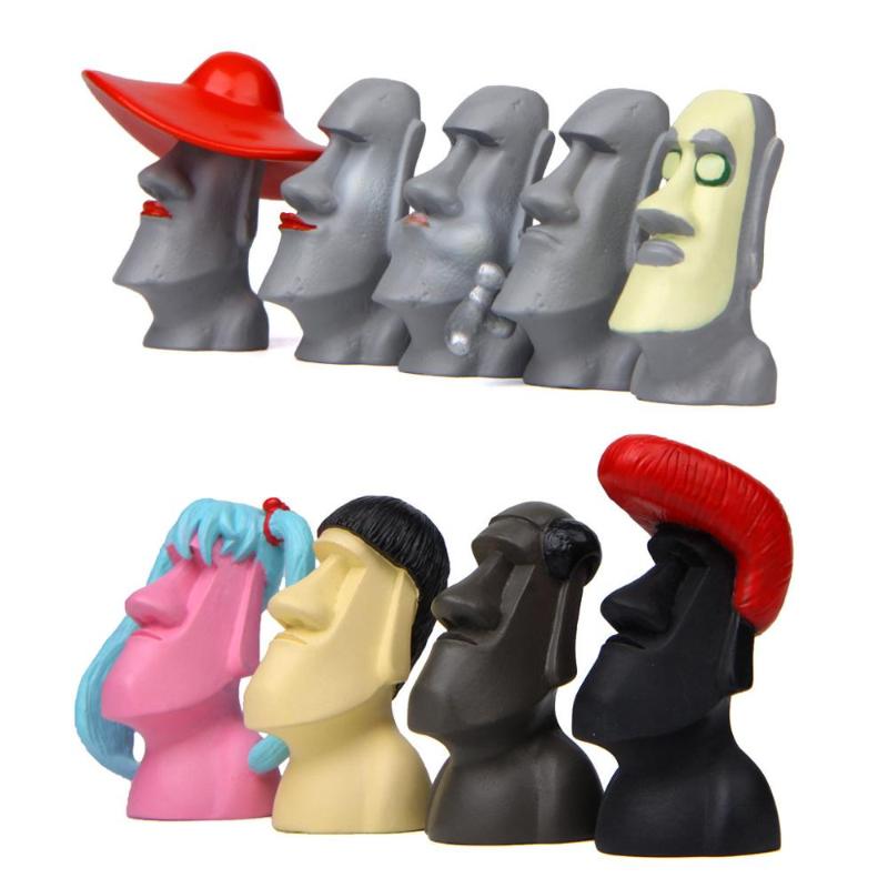 1pc Moai Stone Statues Easter Island Fun Resin Miniature Giant Statue Glass Ornament Figurine Garden Fairy Decor Home Decoration
1pc Moai Stone Statues Easter Island Fun Resin Miniature Giant Statue Glass Ornament Figurine Garden Fairy Decor Home Decoration
