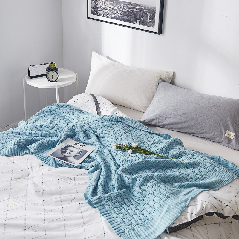American Style Thick Needle Knitting Line Blanket Sofa Blanket Photo Props Shawl Knee
American Style Thick Needle Knitting Line Blanket Sofa Blanket Photo Props Shawl Knee