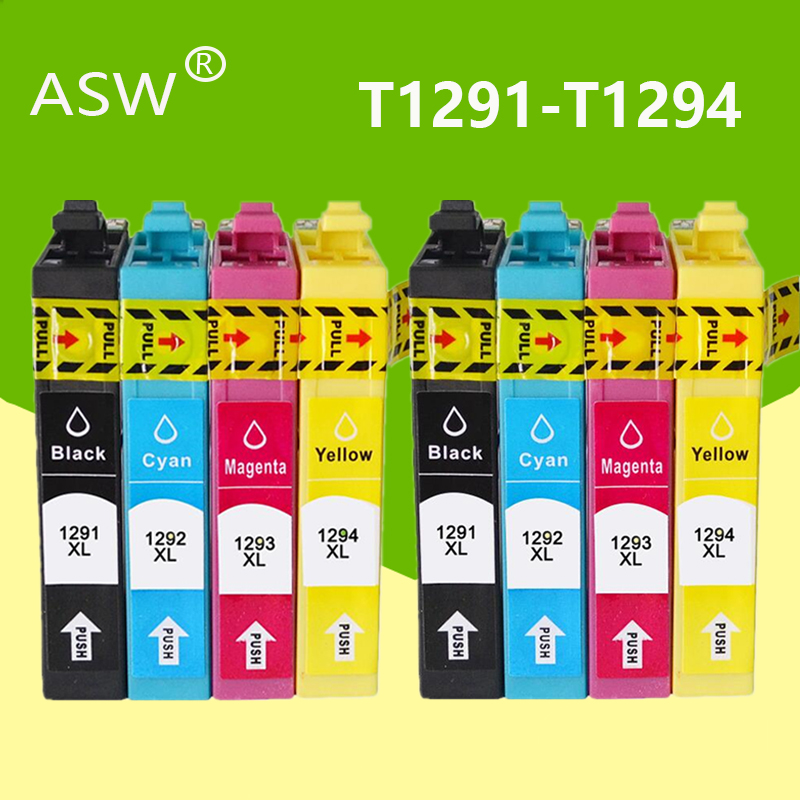 8Pcs T1291 Refillable Ink Cartridge for B42WD SX435W SX230W SX425W SX435W SX438 SX445W SX525WD SX535WD Printer Cartridge
8Pcs T1291 Refillable Ink Cartridge for B42WD SX435W SX230W SX425W SX435W SX438 SX445W SX525WD SX535WD Printer Cartridge