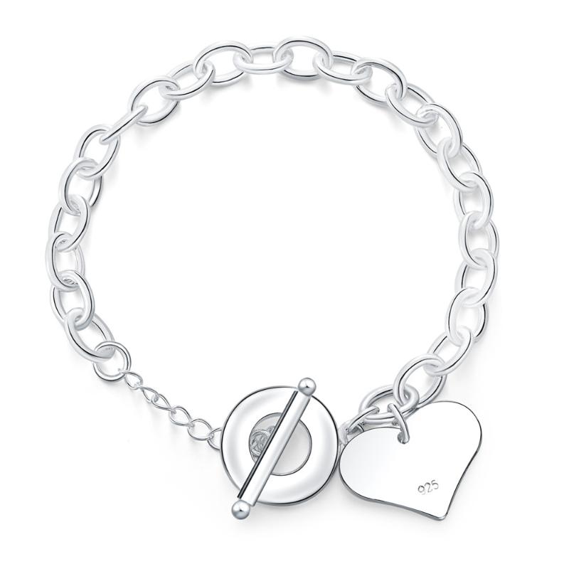 New Bracelet Love Heart Charms Bracelets for Women High Quality Bileklik Bracelet&Bangle Fashion Jewelry Gift Wholesale
New Bracelet Love Heart Charms Bracelets for Women High Quality Bileklik Bracelet&Bangle Fashion Jewelry Gift Wholesale