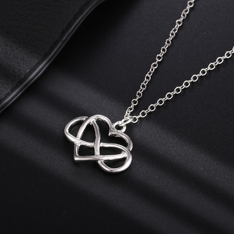 New Infinity Heart Necklace for Women Unbiological Sister Charm Neckalce Pendant Bridesmaid Gift
New Infinity Heart Necklace for Women Unbiological Sister Charm Neckalce Pendant Bridesmaid Gift