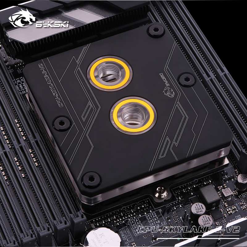 Bykski CPU-SKYLAKE-E-V2 CPU Water Block for Intel LGA3647/SKYLAKE,Black Square,no light,water cooler Liquid Cooling
Bykski CPU-SKYLAKE-E-V2 CPU Water Block for Intel LGA3647/SKYLAKE,Black Square,no light,water cooler Liquid Cooling