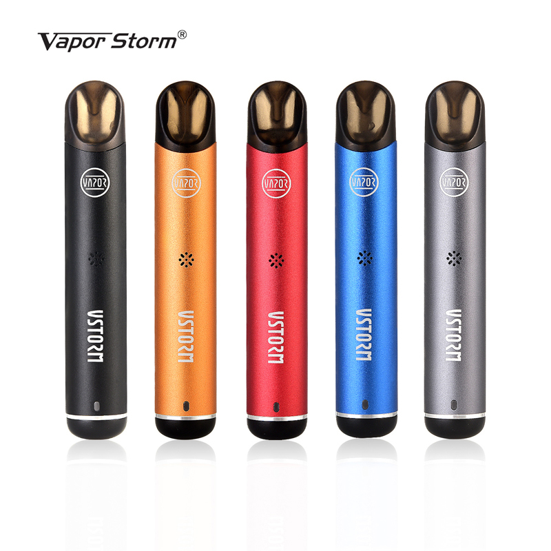 Original Vapor Storm Ares Pod Kits 560mAh Adjustable Voltage Battery With 1.6ml Empty vape cartirdge refillable Pod System kit Mini Vape pen
Original Vapor Storm Ares Pod Kits 560mAh Adjustable Voltage Battery With 1.6ml Empty vape cartirdge refillable Pod System kit Mini Vape pen