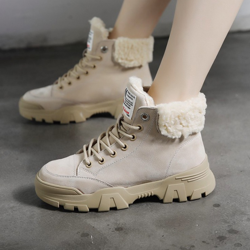 Women Snow Boots Flock Warm Winter Boots Lace-Up Non-slip Plush Women Ankle 2020 Fashion Flats Platform, Black winter boots
Women Snow Boots Flock Warm Winter Boots Lace-Up Non-slip Plush Women Ankle 2020 Fashion Flats Platform, Black winter boots