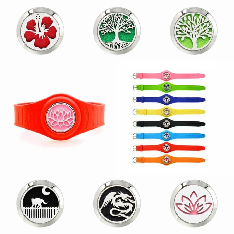 Hot Lotus flower Tree of life Adjustable Mosquito Repellent Bangle Diffuser locket Silicone Kids Bracelets 10Pads
Hot Lotus flower Tree of life Adjustable Mosquito Repellent Bangle Diffuser locket Silicone Kids Bracelets 10Pads