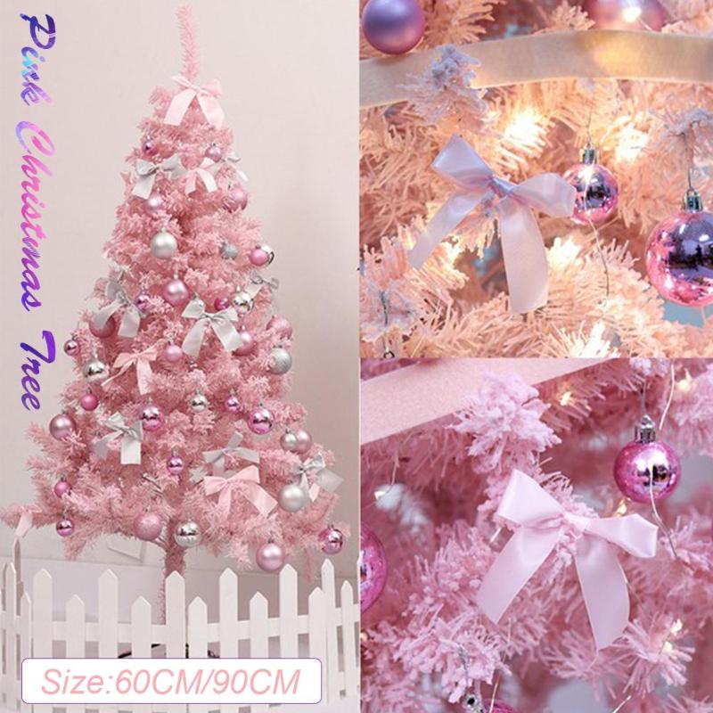 60/90CM Pink Christmas Tree Artificial Christmas Tree Xmas Party Holiday Ornament Home Decor Office Decorations
60/90CM Pink Christmas Tree Artificial Christmas Tree Xmas Party Holiday Ornament Home Decor Office Decorations