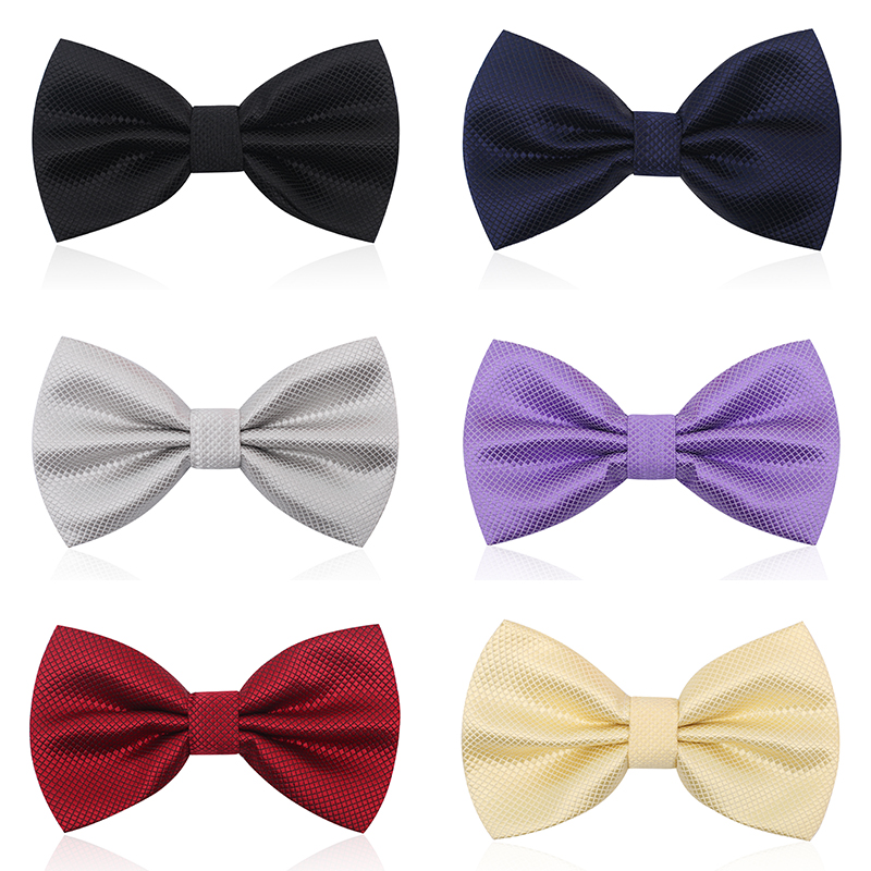 High Quality 2020 New Fashion Men's Bow Ties Double Fabric Solid Color Bowtie Party Host Wedding Butterfly Tie with Gift Box
High Quality 2020 New Fashion Men's Bow Ties Double Fabric Solid Color Bowtie Party Host Wedding Butterfly Tie with Gift Box