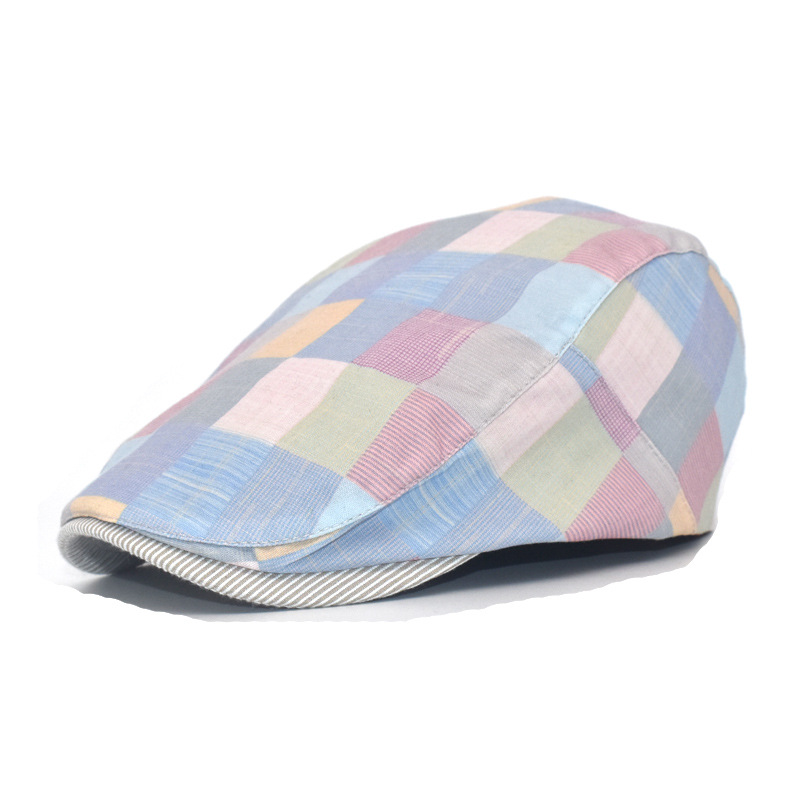 Oloey Autumn Classic Plaid Beret For Women 2020 New Buttons Adjustable Dome Elegant Caps Casual Artist Painter Hats Streetwear, As shown
Oloey Autumn Classic Plaid Beret For Women 2020 New Buttons Adjustable Dome Elegant Caps Casual Artist Painter Hats Streetwear, As shown