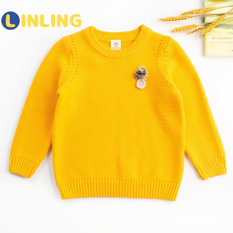 LINLING Casual Autumn Solid Pink Yellow Girls O-neck Sweaters Sweater Kids Sweaters for Winter Knitted Bottoming P386
LINLING Casual Autumn Solid Pink Yellow Girls O-neck Sweaters Sweater Kids Sweaters for Winter Knitted Bottoming P386