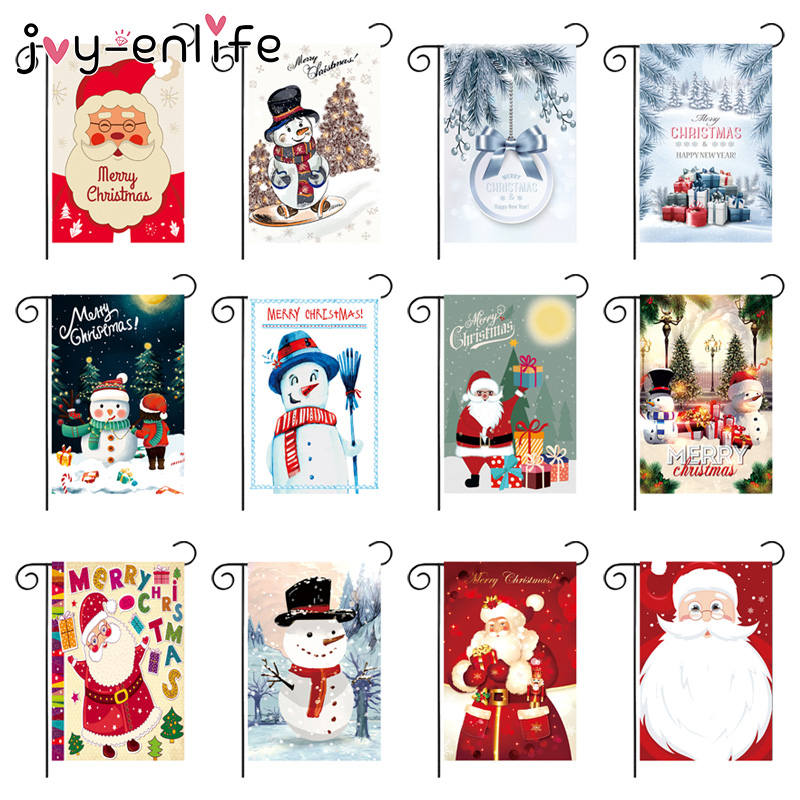 Outdoor Christmas Garden Flag Santa Claus Christmas Decoration Merry Household Hanging Flag Decor New Year 2021 Noel
Outdoor Christmas Garden Flag Santa Claus Christmas Decoration Merry Household Hanging Flag Decor New Year 2021 Noel