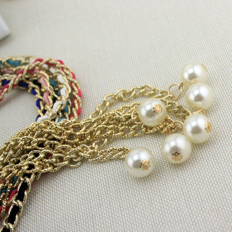 2020 Fashion Metal Waist Chain cummerbunds for women girls string waistband