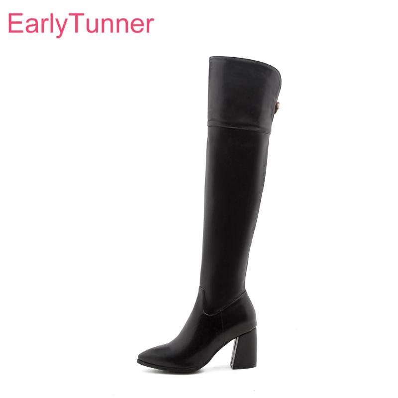 Brand New Winter White Black Women Thigh High Dress Boots Elegant Lady Riding Shoes EB828 Plus Big Small Size 10 32 45 47
Brand New Winter White Black Women Thigh High Dress Boots Elegant Lady Riding Shoes EB828 Plus Big Small Size 10 32 45 47