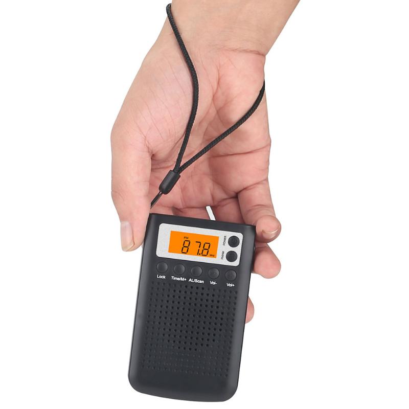 Stereo Battery Powered Digital LCD Display Pocket Radio Mini Portable Gift With Speaker Electric ABS FM AM Home Tuning
Stereo Battery Powered Digital LCD Display Pocket Radio Mini Portable Gift With Speaker Electric ABS FM AM Home Tuning