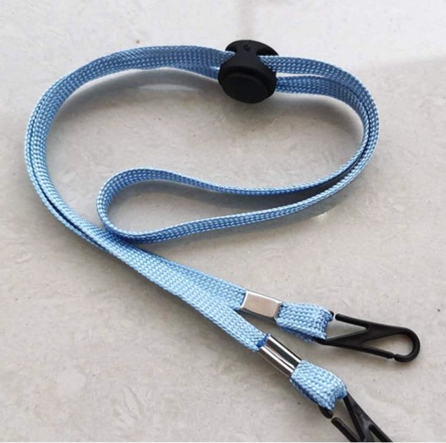 Face mask adjustable lanyard mask rope Extension Handy Convenient windproof Rope Rest Ear Holder Hang On Neck String Hat Lanyard 100 pcs