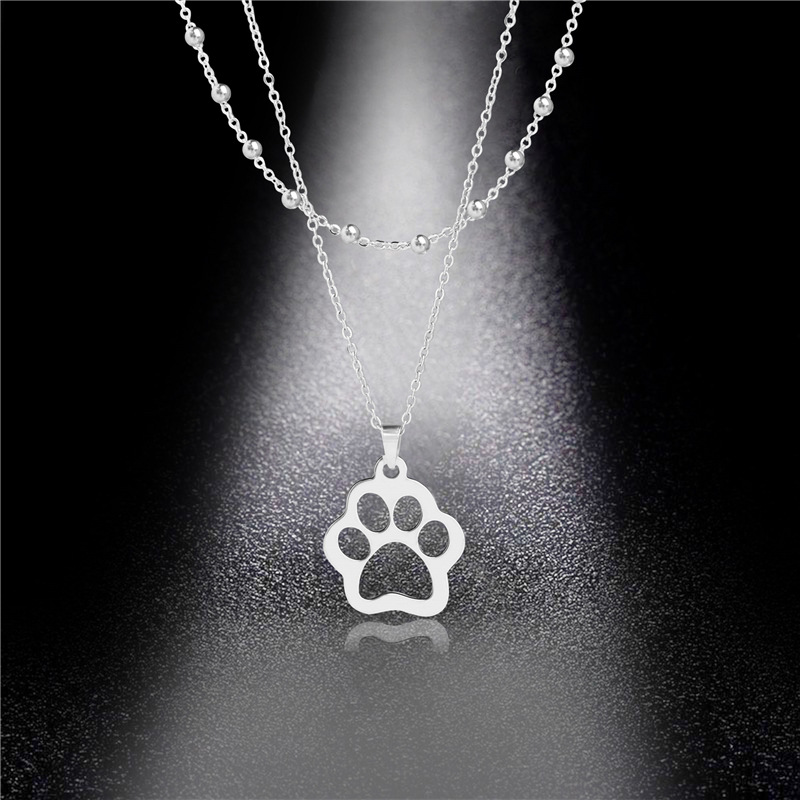 The Soles of Women's Double-layer Clavicle Chain Chocker Beads Stainless Steel Foot Necklace Wholesale
The Soles of Women's Double-layer Clavicle Chain Chocker Beads Stainless Steel Foot Necklace Wholesale
