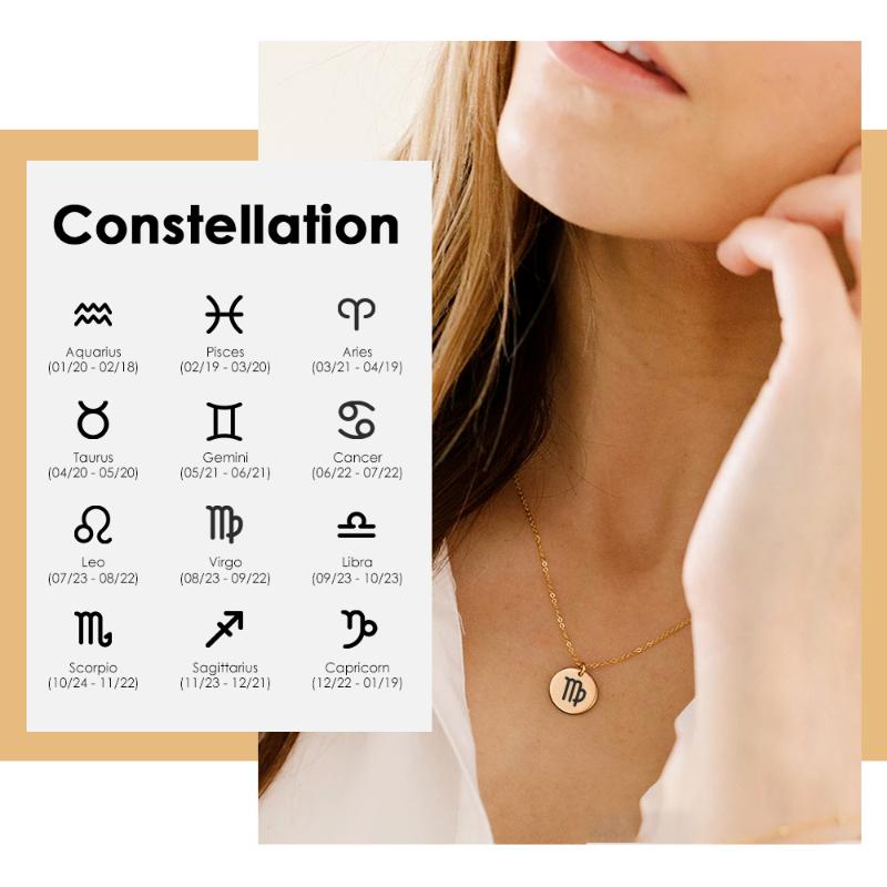 Carlidana Initial Constellation Pendant Necklace women 316L Stainless Steel Necklace for women Simple Jewelry
Carlidana Initial Constellation Pendant Necklace women 316L Stainless Steel Necklace for women Simple Jewelry