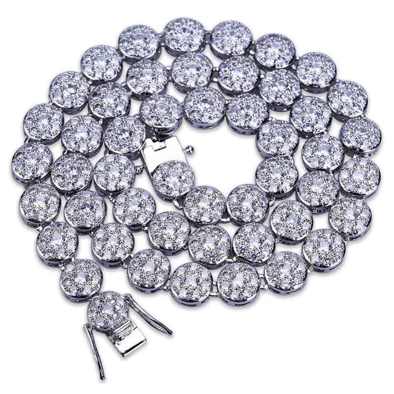 Hip Hop + Cubic Zirconia Bling Out Plum Flower Shape Round Link Chain Necklace for Men Women Rapper Jewelry Gold Color
Hip Hop + Cubic Zirconia Bling Out Plum Flower Shape Round Link Chain Necklace for Men Women Rapper Jewelry Gold Color