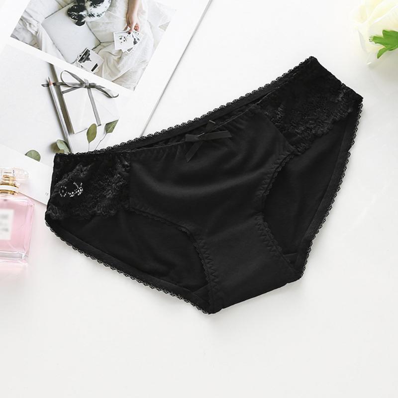 Summer new new product Japanese sexy underwear cute sweet lace bow ladies low waist briefs, Gray
Summer new new product Japanese sexy underwear cute sweet lace bow ladies low waist briefs, Gray