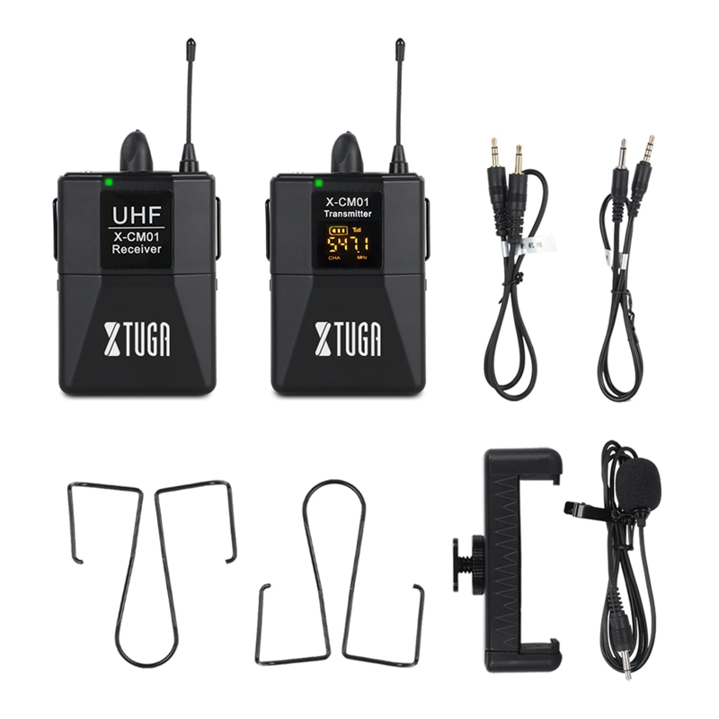 UHF Microphone UHF Lapel Mic Wireless Lavalier Microphone for Phone Live Program Recording Interview
UHF Microphone UHF Lapel Mic Wireless Lavalier Microphone for Phone Live Program Recording Interview
