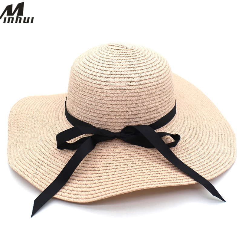 Minhui 2020 New Summer Hats for Women Solid Straw Sun Hat Wide Brim Beach Caps Foldable, Beige
Minhui 2020 New Summer Hats for Women Solid Straw Sun Hat Wide Brim Beach Caps Foldable, Beige