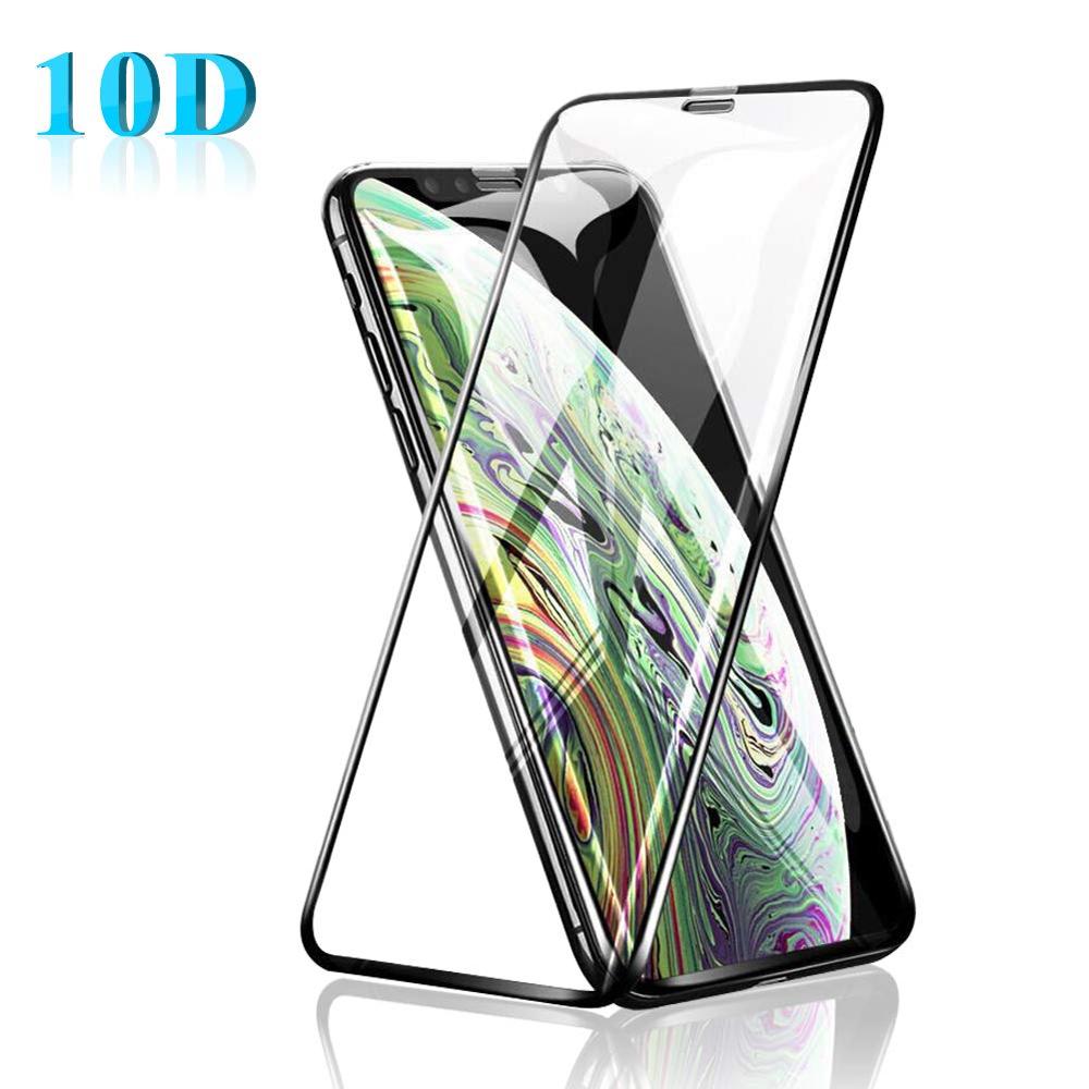 10D Curved Anti-Explosion HD Full Cover Tempered Glass Screen Protector For iPhone 11 Pro X XR XS MAX 7 8 Plus Protective Glass film
10D Curved Anti-Explosion HD Full Cover Tempered Glass Screen Protector For iPhone 11 Pro X XR XS MAX 7 8 Plus Protective Glass film