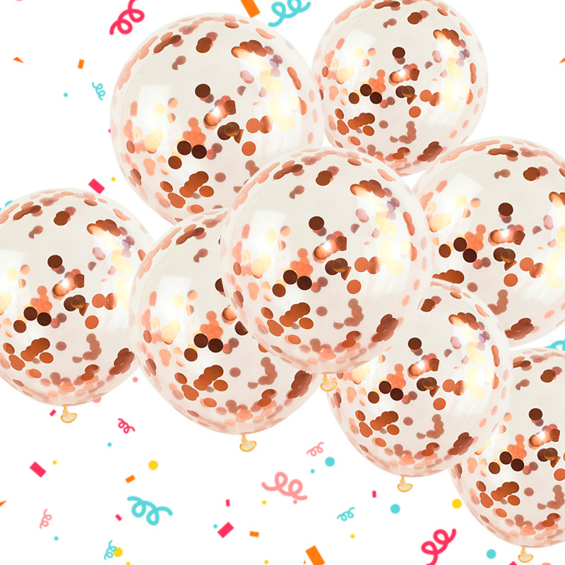 10pcs 12inch Mixed Round Confetti Balloon Rose Gold Latex Balloons For Wedding Birthday Party Decor Globos Baby Shower Ballon
10pcs 12inch Mixed Round Confetti Balloon Rose Gold Latex Balloons For Wedding Birthday Party Decor Globos Baby Shower Ballon