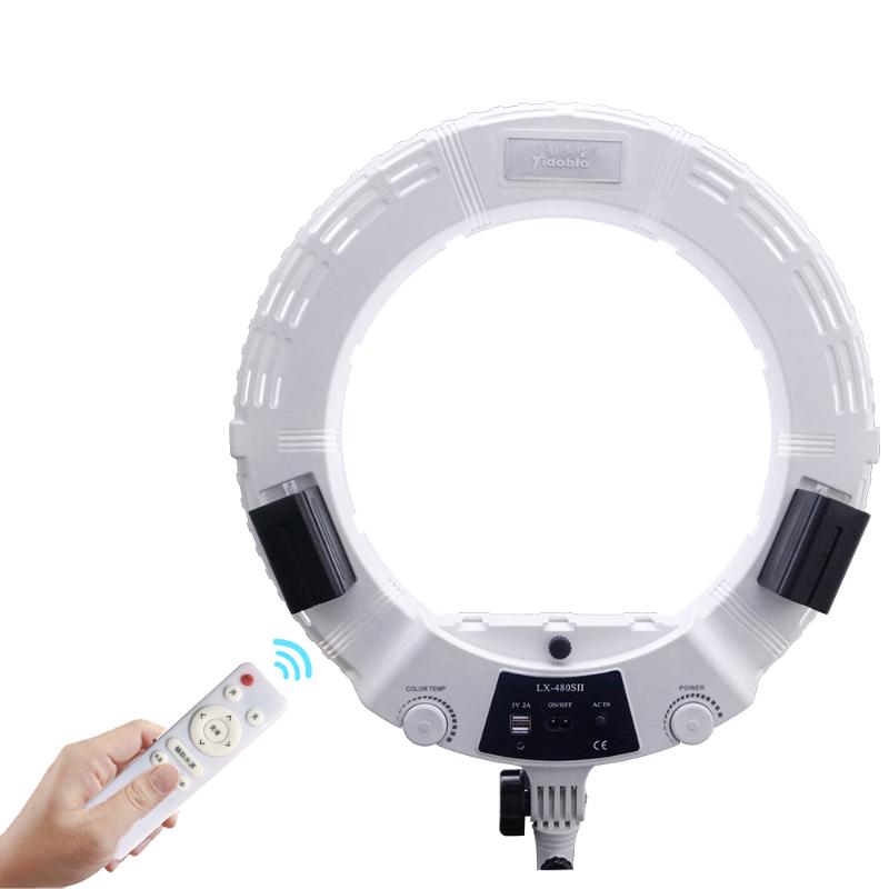 Ring Lights Lamp with Tripod Light Set Three Hot Shoes Yidoblo LX-480SII Led Video Studio Light for Phone Camera Youtube Makeup
Ring Lights Lamp with Tripod Light Set Three Hot Shoes Yidoblo LX-480SII Led Video Studio Light for Phone Camera Youtube Makeup
