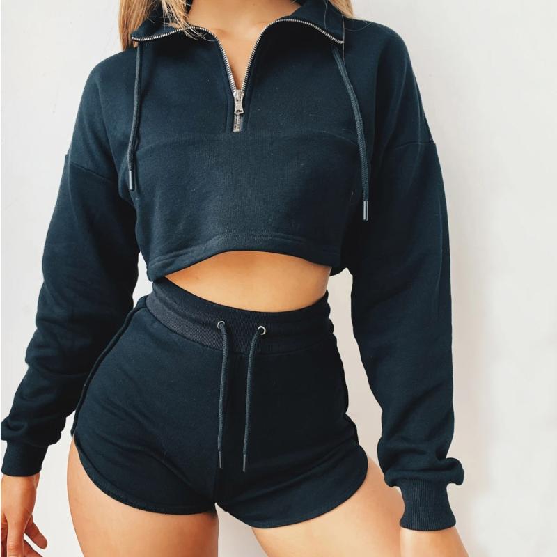 2 Piece Sports Set Summer Women Active Casual Long Sleeve Shirt Shorts Joggers Sport Wear Jogging Suit Fitness Gym Set Tracksui, Khaki
2 Piece Sports Set Summer Women Active Casual Long Sleeve Shirt Shorts Joggers Sport Wear Jogging Suit Fitness Gym Set Tracksui, Khaki