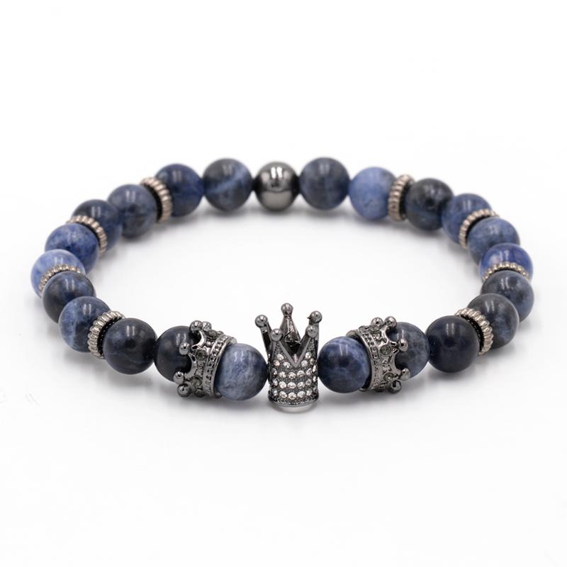 Natural Blue Stone Bracelet Beads Buddha Charm Bracelet Meditation Yoga Mala Bracelets Strand Men Crown
Natural Blue Stone Bracelet Beads Buddha Charm Bracelet Meditation Yoga Mala Bracelets Strand Men Crown
