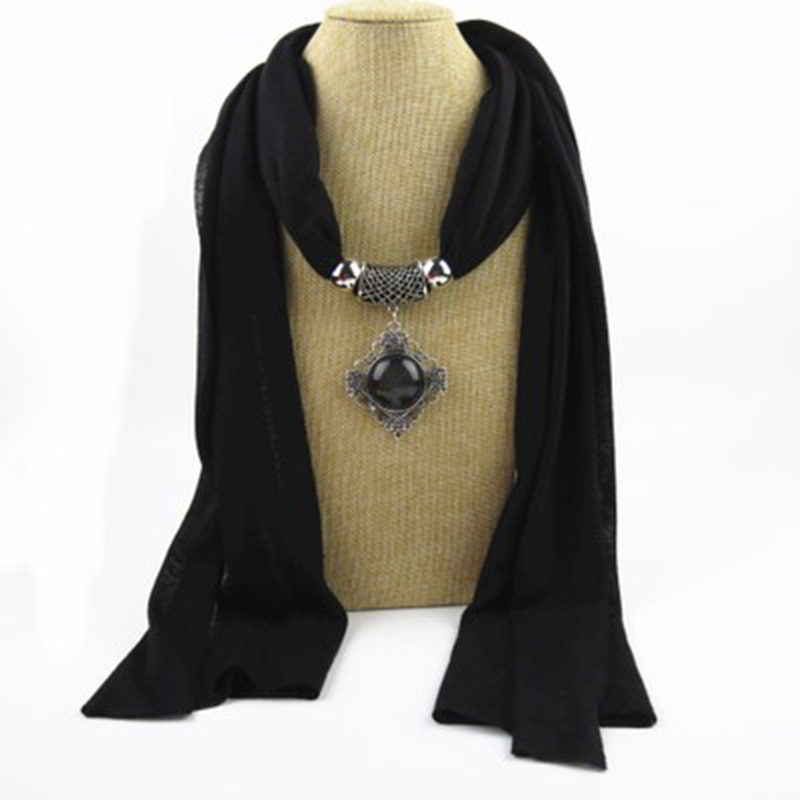 Korean Necklace Pendant Cotton Scarf Islam Muslim Hijab Winter Female Multifunctional Warm Shawl Alloy Beaded Pendant Bib N24
Korean Necklace Pendant Cotton Scarf Islam Muslim Hijab Winter Female Multifunctional Warm Shawl Alloy Beaded Pendant Bib N24