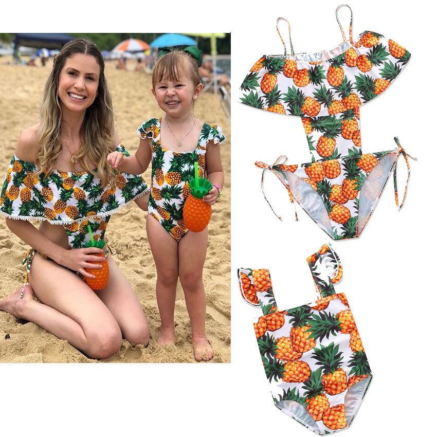 Mother Daughter Swimwear Clothes Summer Family Matching Outfits Mom Kids One-Piece Swimsuit Bikini Bathing Suit Baby Swimwear, Blue
Mother Daughter Swimwear Clothes Summer Family Matching Outfits Mom Kids One-Piece Swimsuit Bikini Bathing Suit Baby Swimwear, Blue