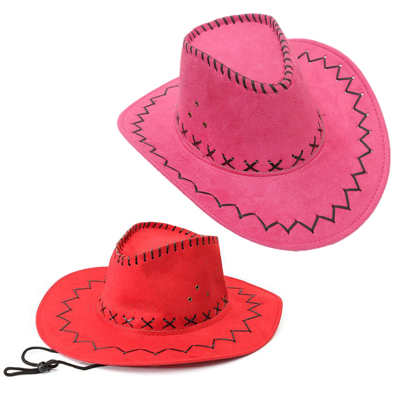 2 PCS Retro Unisex Denim Wild West Cowboy Cowgirl Rodeo Fancy Dress Accessory Hats Red & Rose Red, 2pcs
2 PCS Retro Unisex Denim Wild West Cowboy Cowgirl Rodeo Fancy Dress Accessory Hats Red & Rose Red, 2pcs
