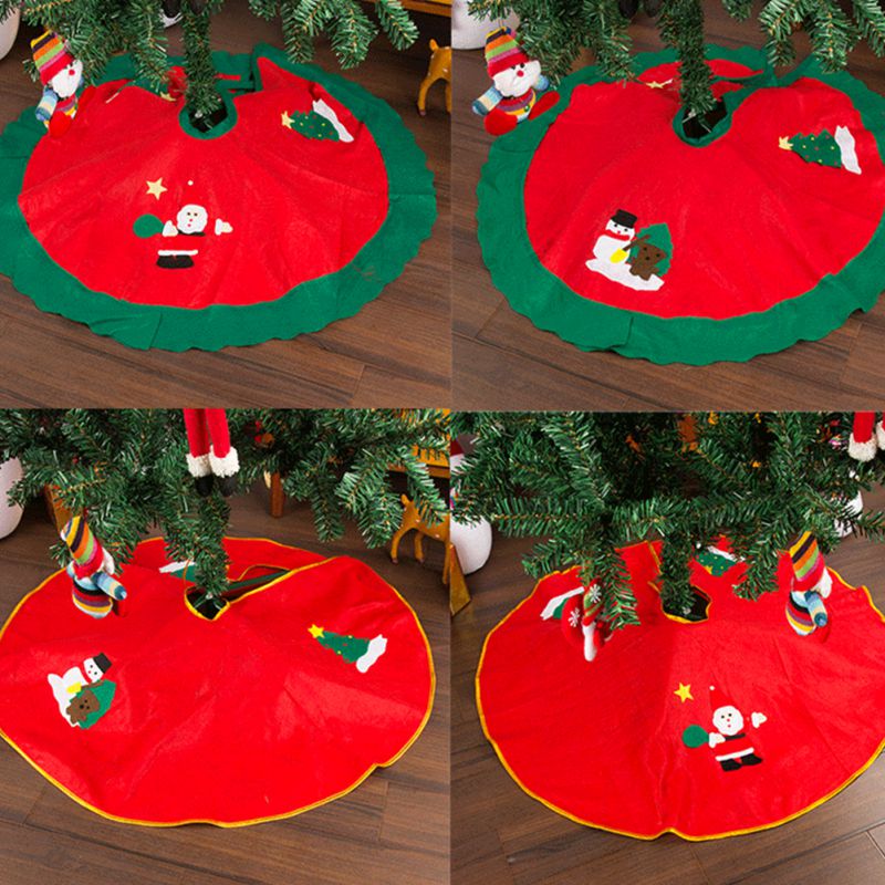 90CM Non-Woven Christmas Tree Skirts Christmas Tree Apron Festival Home New Year Xmas Decor Decorations Gift Home Floor Products
90CM Non-Woven Christmas Tree Skirts Christmas Tree Apron Festival Home New Year Xmas Decor Decorations Gift Home Floor Products