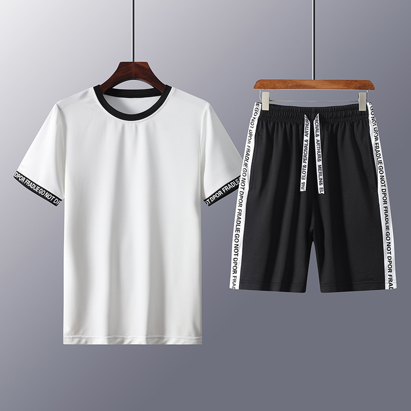 2020 Summer Men 2 Piece Sets Short Sleeve Tracksuits Streetwear Casual Sports Suit Funny T-Shirt+Shorts Mens Suit Clothing 4XL, Black made
2020 Summer Men 2 Piece Sets Short Sleeve Tracksuits Streetwear Casual Sports Suit Funny T-Shirt+Shorts Mens Suit Clothing 4XL, Black made