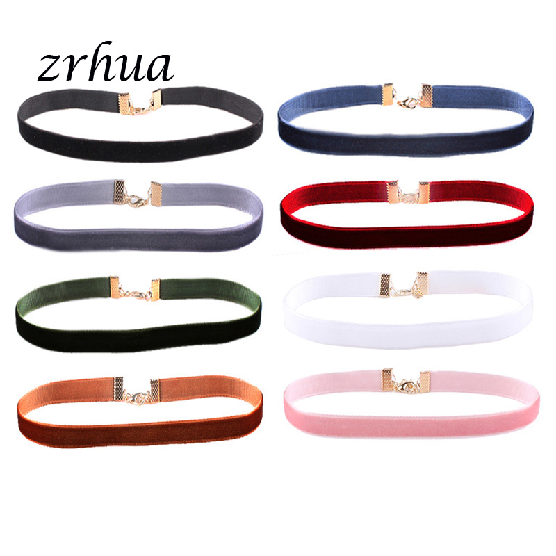 ZRHUA New 8 Pcs Black Velvet Choker Necklaces for Women Chokers Necklace Colorful Black Chocker Necklace Collares Wholesale
ZRHUA New 8 Pcs Black Velvet Choker Necklaces for Women Chokers Necklace Colorful Black Chocker Necklace Collares Wholesale