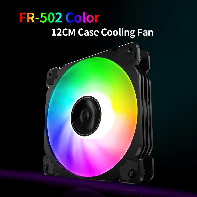 JONSBO FR-502 Color Computer Cooling Fan 12CM Case Fan with Hydraulic Bearing 10 LED Lamp Beads Colorful LED Light Effect
JONSBO FR-502 Color Computer Cooling Fan 12CM Case Fan with Hydraulic Bearing 10 LED Lamp Beads Colorful LED Light Effect