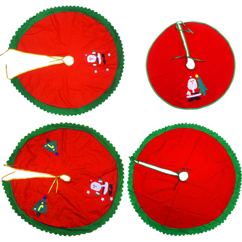 Christmas Decorations Merry Tree Skirts With Bandage Blanket Carpet Natal Gift Year Decoration For Home Skirt
