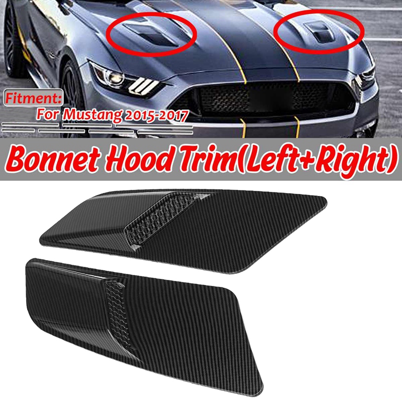 GT Style Car Front Hood Air Intake Trim Scoop Vent Guards Heat Hoods Cover Trim Panel for Mustang 2020 2020
GT Style Car Front Hood Air Intake Trim Scoop Vent Guards Heat Hoods Cover Trim Panel for Mustang 2020 2020