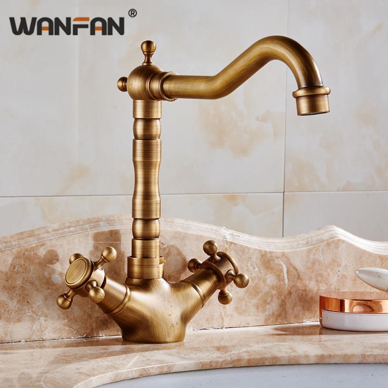 Antique Solid Bronze Basin Faucet Bathroom Deck Mounted Dual Handle Sink Taps Classic Home Decoration Mixer Water Taps HJ-6711F
Antique Solid Bronze Basin Faucet Bathroom Deck Mounted Dual Handle Sink Taps Classic Home Decoration Mixer Water Taps HJ-6711F