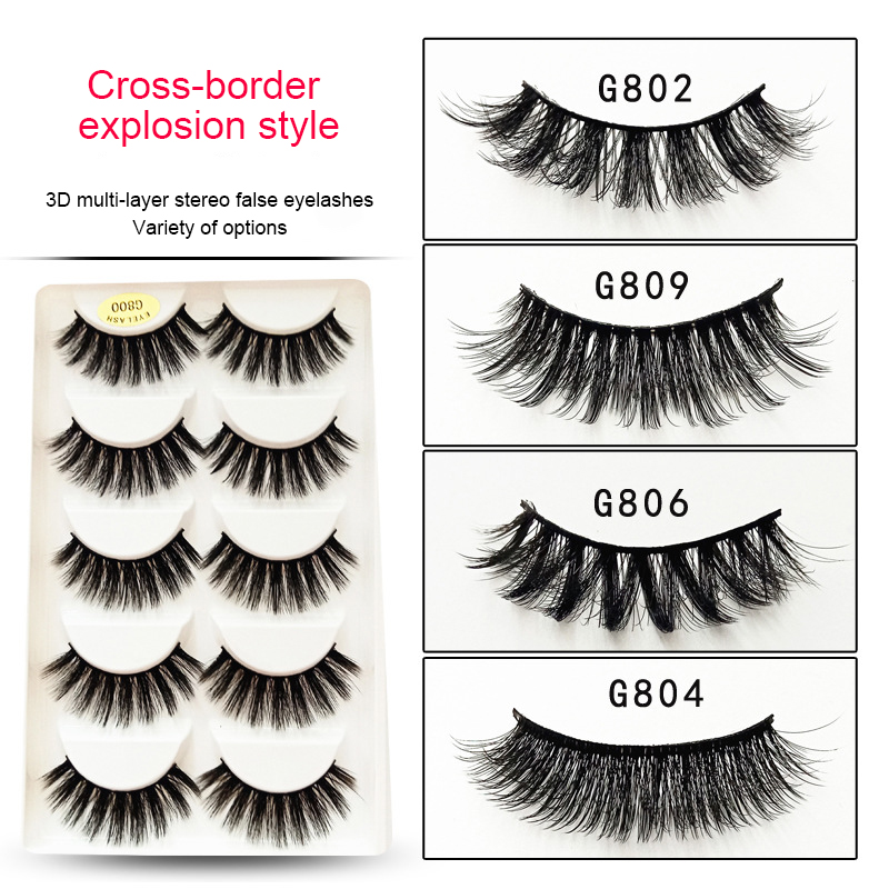 5Pairs 3D Mink Hair False Eyelashes Natural/Thick Dramatic Volume Fake Lashes Makeup Eyelash Extension Silk Eyelashes
5Pairs 3D Mink Hair False Eyelashes Natural/Thick Dramatic Volume Fake Lashes Makeup Eyelash Extension Silk Eyelashes