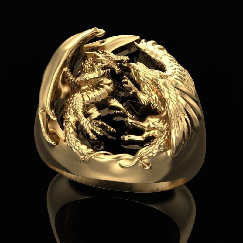 Europe and America Domineering Giant Dragon Ring Fashion Men's Hip Hop Jewelry Accessory Punk Style Birthday Anniversary Gift
Europe and America Domineering Giant Dragon Ring Fashion Men's Hip Hop Jewelry Accessory Punk Style Birthday Anniversary Gift