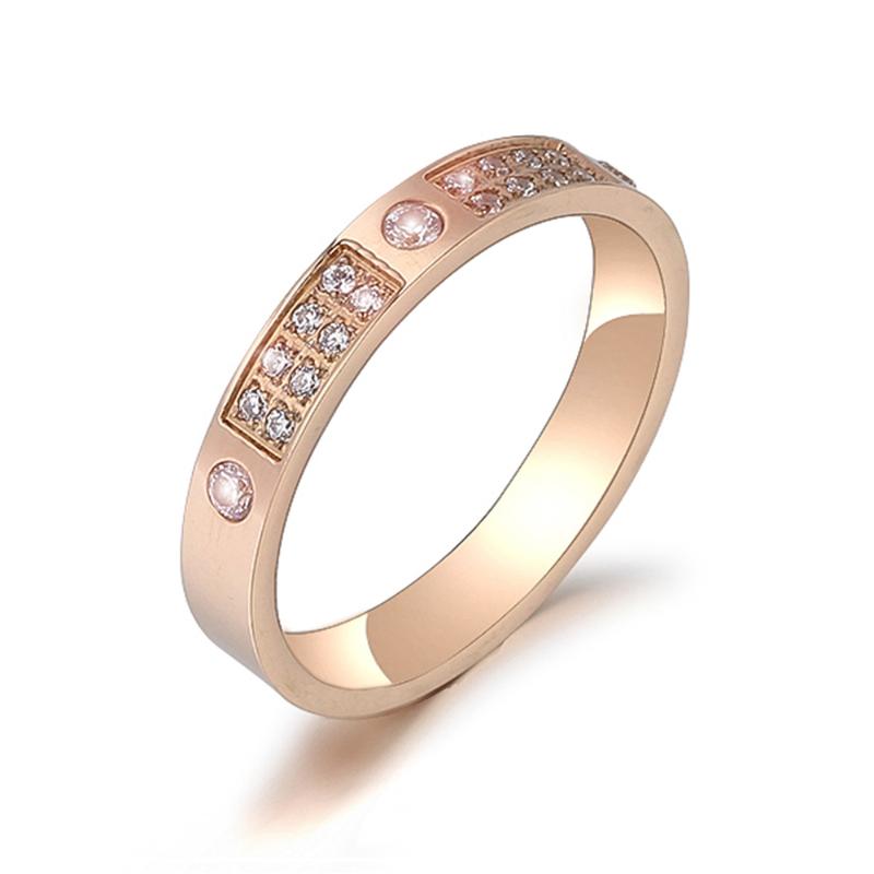 Luxury Titanium Steel Rhinestone Party Ring Trendy Mosaic CZ Crystal Rose Gold Wedding Rings Jewelry For Women R19177
Luxury Titanium Steel Rhinestone Party Ring Trendy Mosaic CZ Crystal Rose Gold Wedding Rings Jewelry For Women R19177