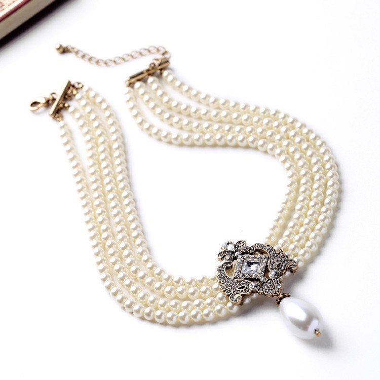 Romantic Necklace Necklace Analog Pearl Fashion Jewelry