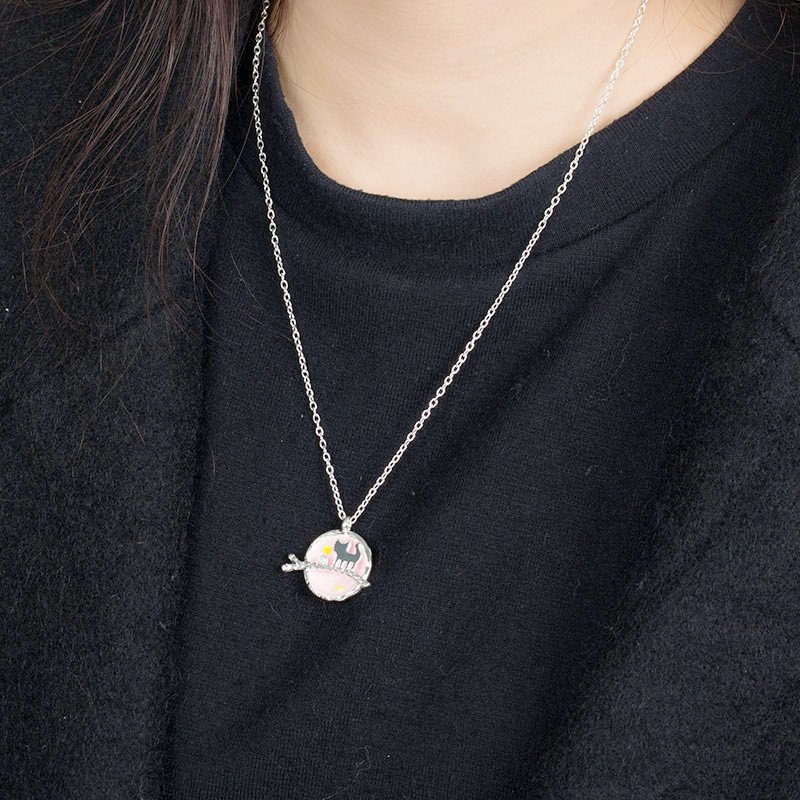 ABDOABDO Animal Fashion Jewelry Pink Cute Kitten Layered Necklace Stainless Steel Necklace Collier Ladies Jewelry Collar
ABDOABDO Animal Fashion Jewelry Pink Cute Kitten Layered Necklace Stainless Steel Necklace Collier Ladies Jewelry Collar