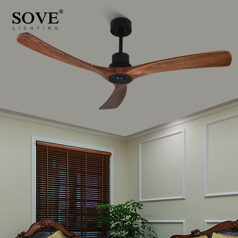 SOVE Modern Wooden Ceiling Fans Without Light Home Bedroom Living Room Ceiling Fan Wood With Remote Control Ventilador De Teto
SOVE Modern Wooden Ceiling Fans Without Light Home Bedroom Living Room Ceiling Fan Wood With Remote Control Ventilador De Teto