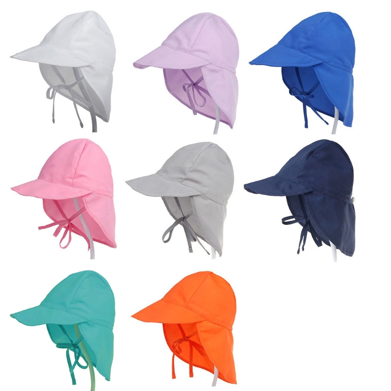 Summer Toddler Baby Sun Protection Swim Beach Hat Solid Color Adjustable Foldable Outdoor Bucket Cap With Neck Flap Chin Strap, Gray
Summer Toddler Baby Sun Protection Swim Beach Hat Solid Color Adjustable Foldable Outdoor Bucket Cap With Neck Flap Chin Strap, Gray