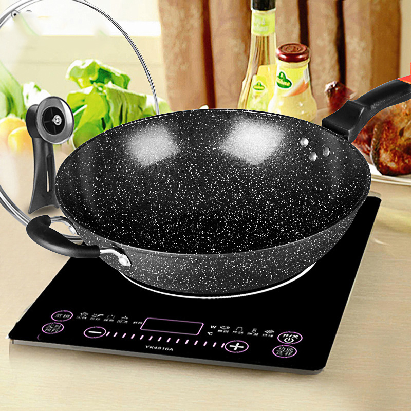 Pan Maifan Stone Wok Non-stick Pan No-smoke Induction Cooker Gas Stove 32CM34CM Stir-fry Iron Pot Cooking Pot Kitchen Pots
Pan Maifan Stone Wok Non-stick Pan No-smoke Induction Cooker Gas Stove 32CM34CM Stir-fry Iron Pot Cooking Pot Kitchen Pots